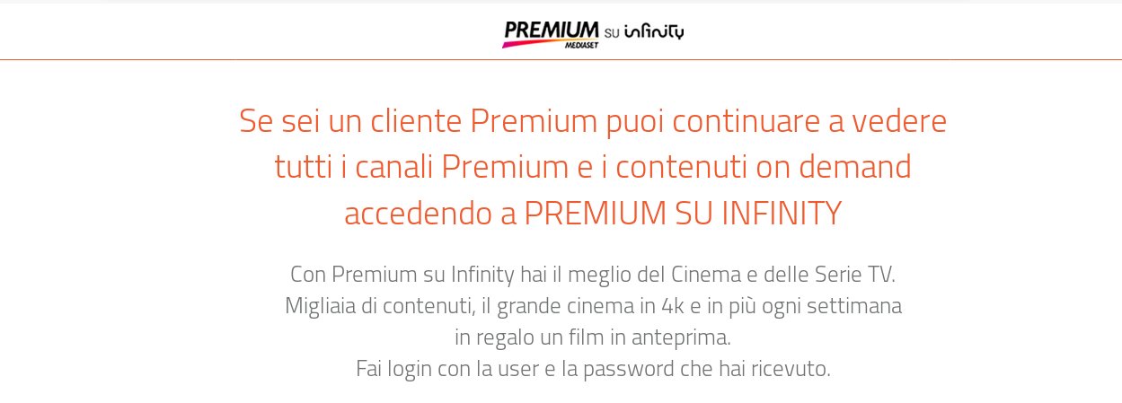Come disdire abbonamento Mediaset Premium?